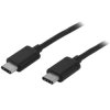 Kabel USB Złącze A USB C Złącze B USB C dł. 2m Kabel ładujący USB-C USB 2.0 kolor: Czarny