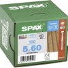 SPAX 0537000500603 R 88192 Zylinderkopf T-STAR Wkręt do drewna 5 mm 60 mm T-STAR plus stal nierdzewna A2 100 szt.