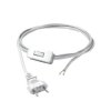 Przewód z włącznikiem biały 150cm CAMELEON CABLE SWITCH WHITE 8612 Nowodvorski