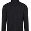 Kurtka typu softshell, RICHMOND, rodzaj Unisex, XXXL, Czarny