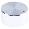 Pokrętło potencjometru oś: 6.4mm średnica: 29mm Okrągłe Aluminium Srebrny RS PRO