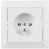 PREMIUM Gniazdo pojedyncze z/u IP20 białe GPt-16 Pr