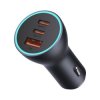 Ładowarka samochodowa z gniazdem 1xUSB 2xUSB-C Baseus 65W CGJP010013