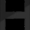 WAD7200BG 2-way frame, C.1, night black, glossy