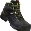 Heckel MACCROSSROAD 3.0 S3 HIGH 6731345 Buty ochronne S3 Rozmiar buta (EU): 45 czarny, żółty 1 par(a)