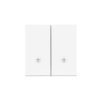 SIMON 55 Klawisz podwójny z piktogramami krzyżowymi do: SW7/2M, SW6/2WM biały mat TKW7/2/111 KONTAKT SIMON