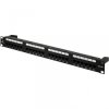 Patch panel RACK 19 kat.6A 24p UTP z półką czarny Alantec