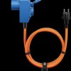 76222 1.5m Camping earthing contact plug > 2x CEE earthing contact