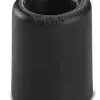 Cable protection end grommet, (L) 20 mm, mounting Ø 15.8 mm, PA, black, for protective hoses, 3240983