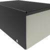 Steel enclosure, (L x W x H) 102 x 152 x 76 mm, black (RAL 9005), IP32, 1454F