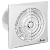 Wentylator wyciągowy fi 100 5W 75m3/h 230V IPX4 biały SILENCE WZ100