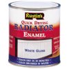 Rustins RADG500 Quick Dry Radiator Enamel Paint Gloss White 500ml