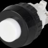 1.10.001.001/0205 Button, NO, 250 V, 0.7 A, Ø 15.2 mm, white