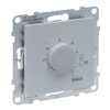 SUNO Termostat pokojowy - zakres temperatury: 5 st.C - 30 st.C (+/- 0,5st.C) - zasilanie: 230 V - 50/60 Hz aluminium 721336 LEGR