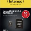 Karta microSDHC Intenso 16 GB UHS-I Premium z adapterem SD