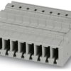 COMBI jack, spring balancer connection, 0.08-6.0 mm², 9 pole, 32 A, 8 kV, gray, 3042528