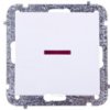 Sentia Łącznik Jednobiegunowy 10A Z Podświetleniem Biały 1423-10