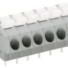 Złączka oświetleniowa WAGO 6 804 Żeński Listwa zaciskowa do płytki drukowanej Gniazdo