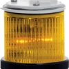 Sygnalizator Lampa sygnalizacyjna RS PRO Żółty Migające, Stały 24V ac/dc, IP66, LED Miernik cęgowy AC/DC