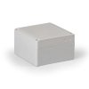 Obudowa Cubo S 125x125x75mm IP67 IK08 pokrywa szara ABS SABP131308G