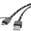 Renkforce Kabel USB USB 2.0 Złącze męskie USB-A, Złącze męskie USB Micro-B, Złącze męskie Lightning 0.20 m moro wersja p