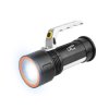 Latarka ręczna LED LL136 Czarn. Szperacz 10W 1000lm COB Zoom