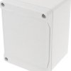 PC enclosure, (L x W x H) 119 x 89 x 80 mm, light gray (RAL 7035), IP66, 1555G2GY