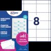 L4728-20 Badge insert, printable, 60 x 90 mm, 160 pieces