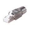 Wtyk RJ45 STP kat.6A PoE+ beznarzędziowy zakręcany WireArte WT119