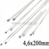 Opaska zaciskowa 4,6 x 200mm, metal