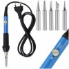 Lutownica 60W Z regulacją temperatury + zestaw 5 grotów.