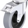 Blickle 941894 LER-POEV 125XR-FI-SG Rolka obrotowa z blachy stalowej Średnica koła: 125 mm Maksymalne obciążenie: 150 kg