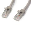 StarTech N6PATC3MGR 3m Grey Snagless Cat6 UTP Patch Cable - ETL Verified