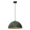 Lampa Wisząca Beta Green/Gold 1Xe27 35Cm Mlp8286 Milagro