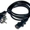 KABEL ZASILAJĄCY KOMPUTEROWY 1,5m PROSTY