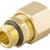 Złączka gwintowana, RS PRO Mosiądz