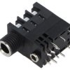 Złącze Jack 3,5mm + Jack 6,3mm, żeńskie, gniazdo, proste, stereo ACJS-MHD985