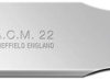 ACM22 SM Ostrze skalpela 46 mm karbon karbonowy 50 szt.