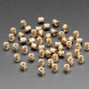 Brass Heat-Set Inserts for Plastic - M3 x 4mm - 50 pack