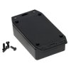 1591XXMFLBK Hammond Black ABS Enclosure Flanged Lid 85 x 56 x 24mm