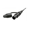 Neutrik NKO2M-L-0-3-BK opticalCON DUO LITE Multimode Fiber Cable, 3m Black PUR
