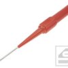 Końcówka pomiarowa 20.160.1 czerw. igła 1mm/gn.ban.4mm 1A/30V Amass