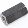 Nakrętka łącząca gwint: M6 długość: 18mm stal A4 316 RS PRO
