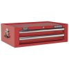 Sealey AP26029T Add-on Chest 2 Drawer with Ball Bearing Runners - Red