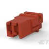 Obudowa do konektorów zaciskanych Gniazdo 2-pinowe Brązowy