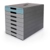 Durable 776306 IDEALBOX PRO Desk Drawer Box Anthracite 7 Drawers A4/C4