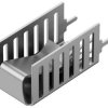 Clip-on heatsink, (L x W x H) 30 x 13 x 13 mm, 23 K/W, solderable surface, 10149980