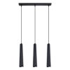 Lampa wisząca PRYSM 3L czarna