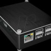 IB-RP102 Aluminium case, Raspberry Pi B+, 2 & 3, black