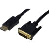 Digitus AK-340306-030-S DisplayPort to DVI Adapter Cable 3.0m Black 1080p